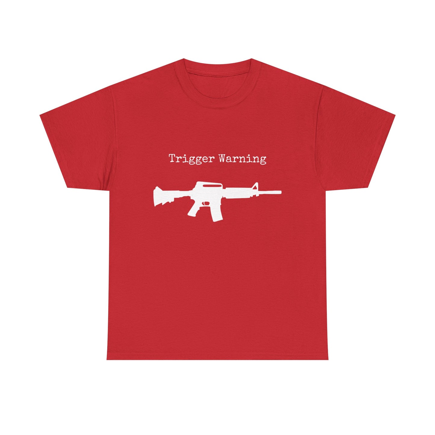 Trigger Warning AR-15 T-Shirt – Pro 2A Patriotic Conservative Tee