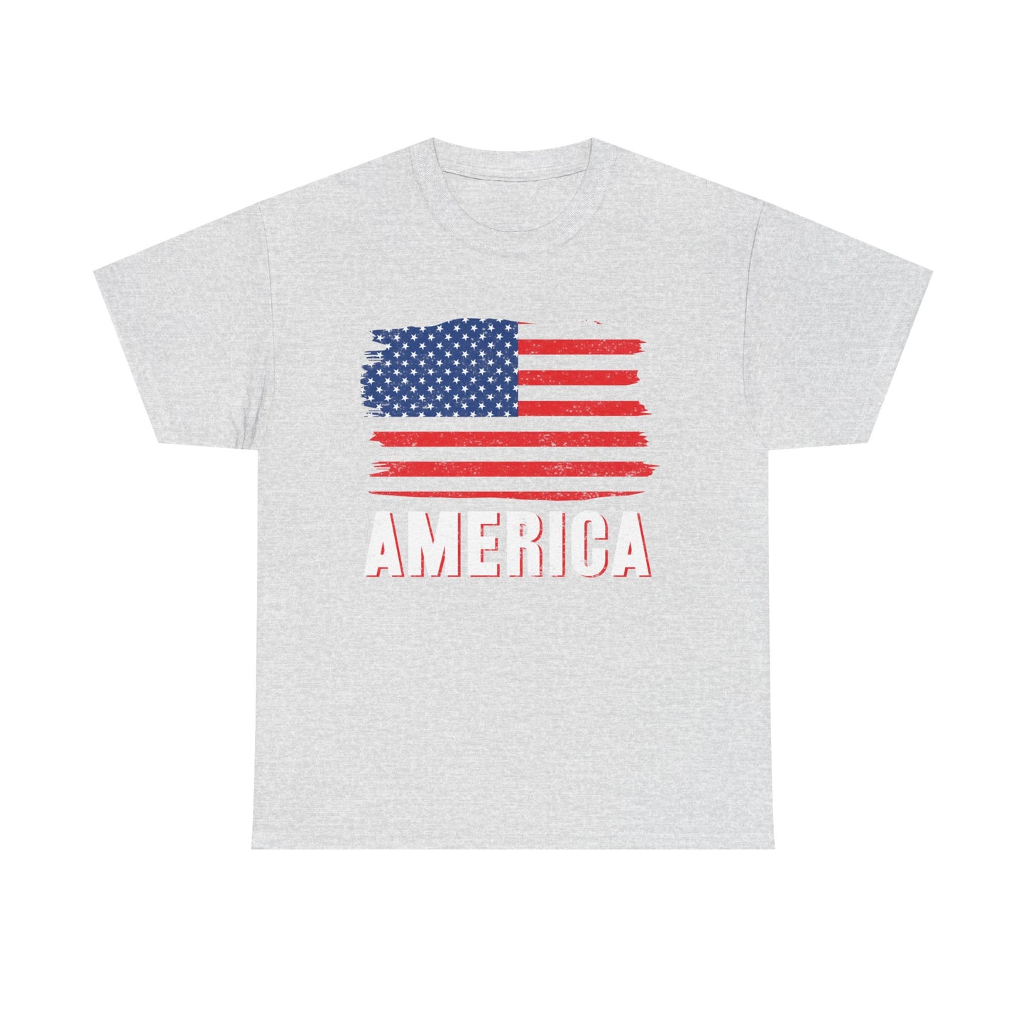 American Flag T-Shirt – Bold Patriotic America Tee for Conservatives & Veterans