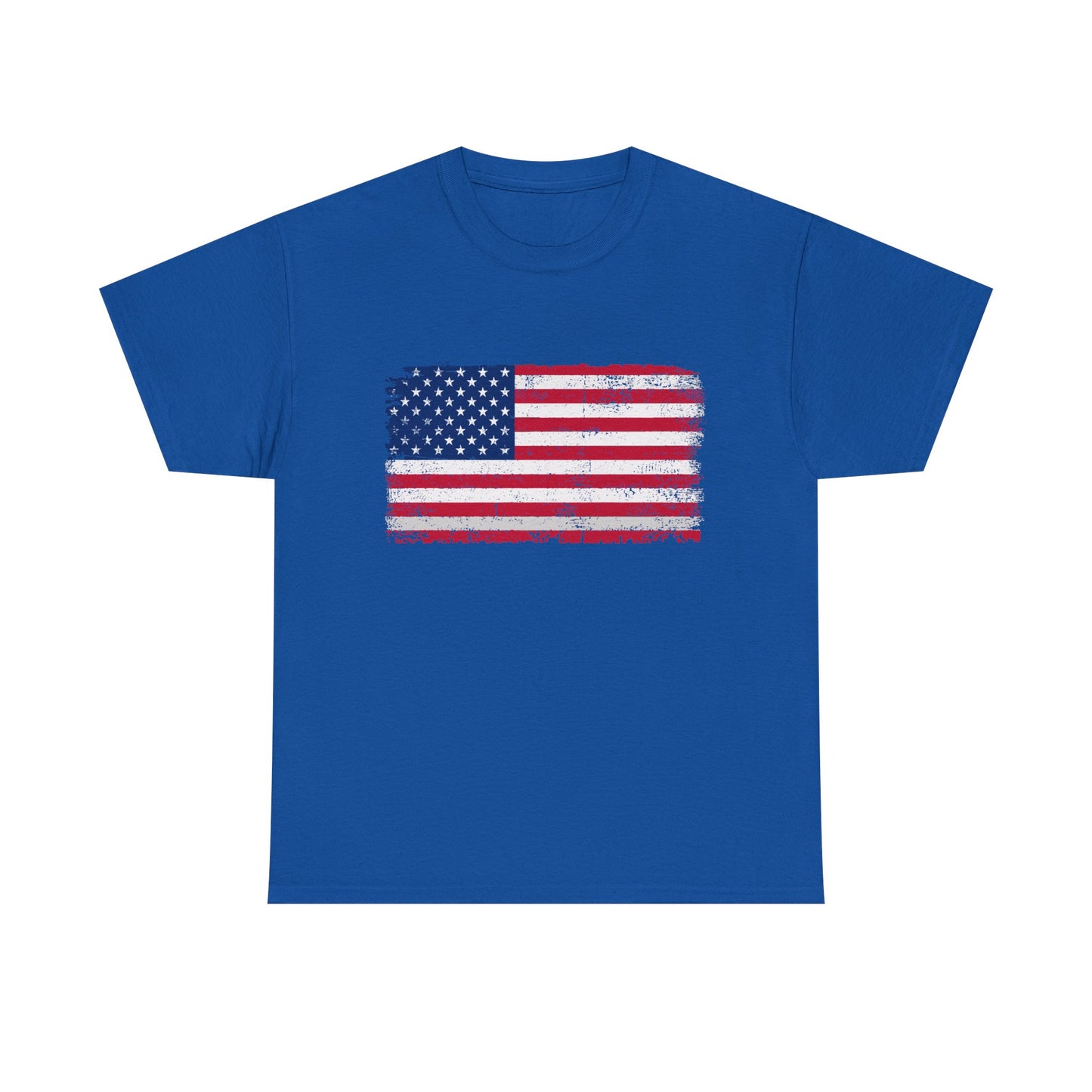 Classic American Flag T-Shirt – Simple Patriotic USA Tee