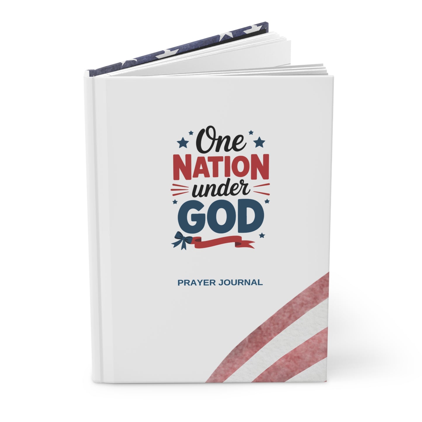 One Nation Under God Prayer Journal – Patriotic Christian Notebook | Faith & Freedom