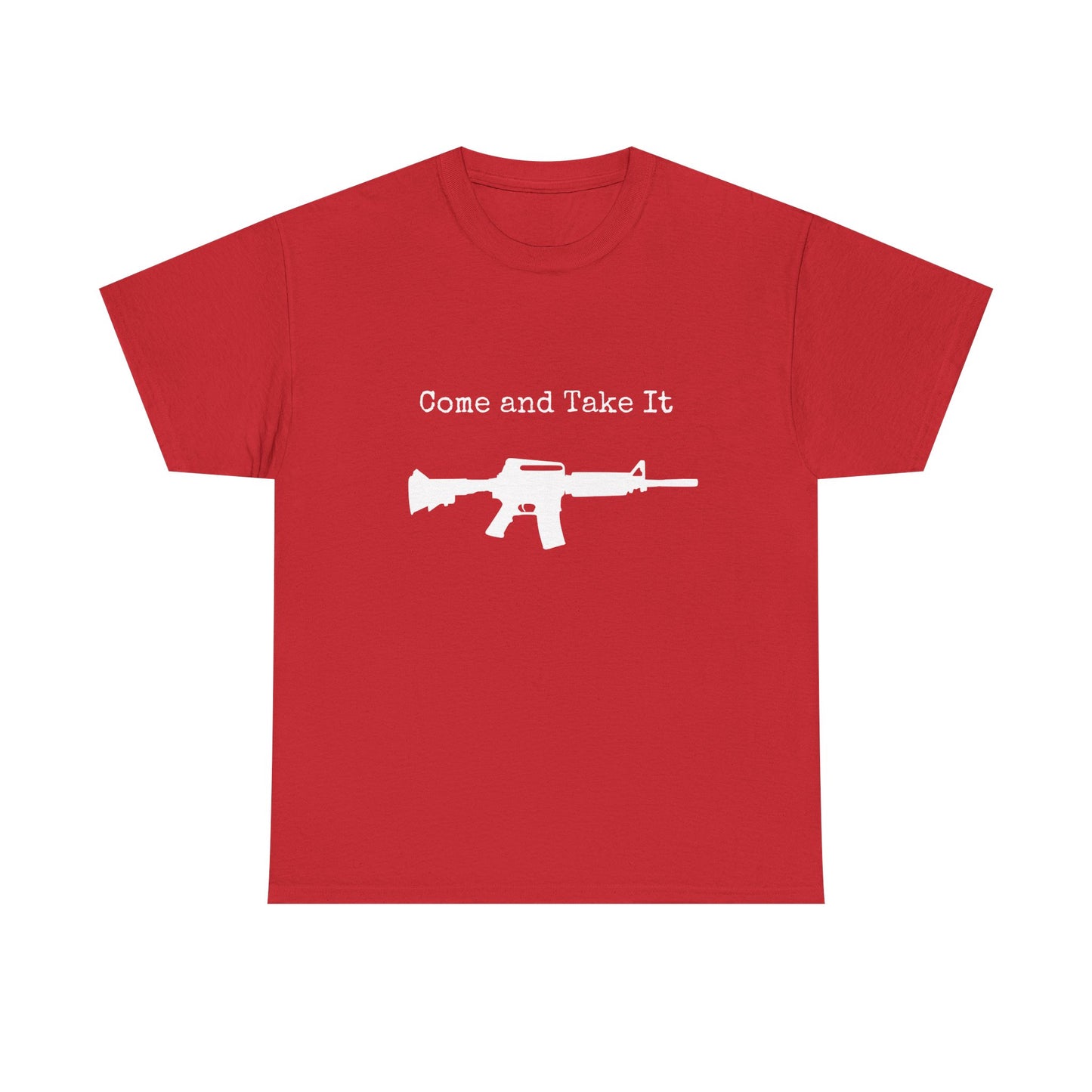 Come and Take It AR-15 T-Shirt – Pro 2A Gun Rights Patriotic Tee for Conservatives & MAGA Supporters