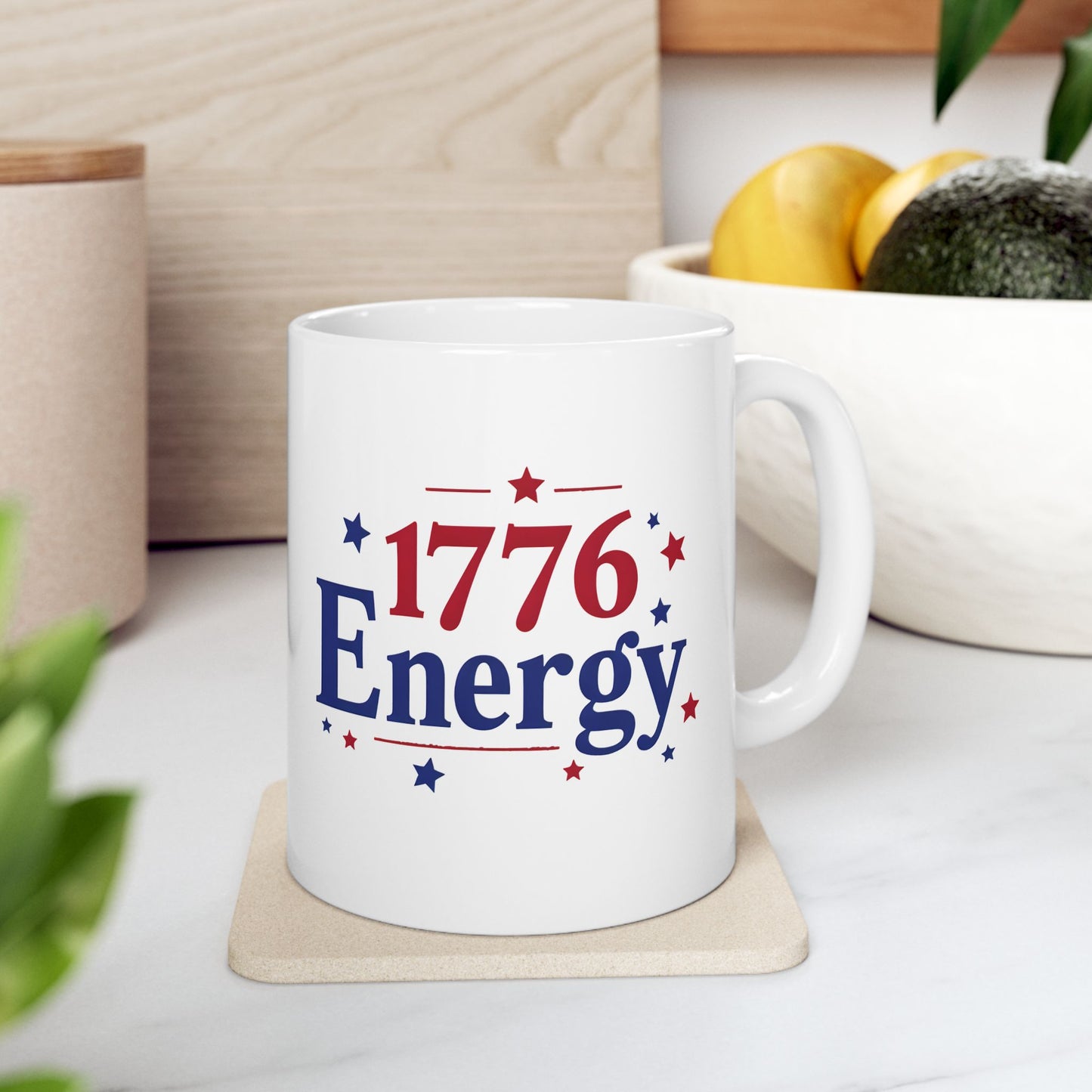 1776 Energy Mug – Patriotic Coffee Cup for Proud American Patriots