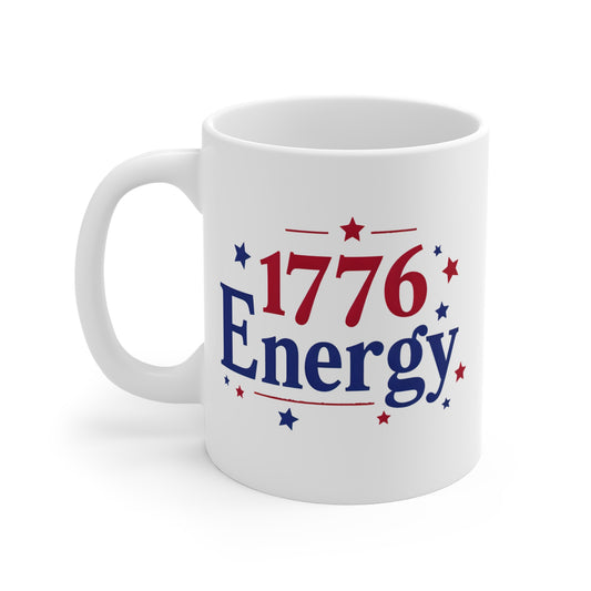 1776 Energy Mug – Patriotic Coffee Cup for Proud American Patriots