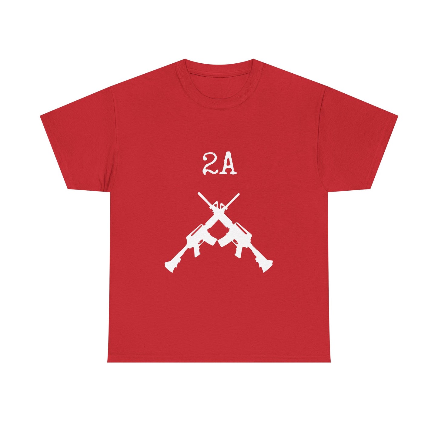 2A Overlapping Rifles T-Shirt – Pro Second Amendment Patriotic Conservative Tee