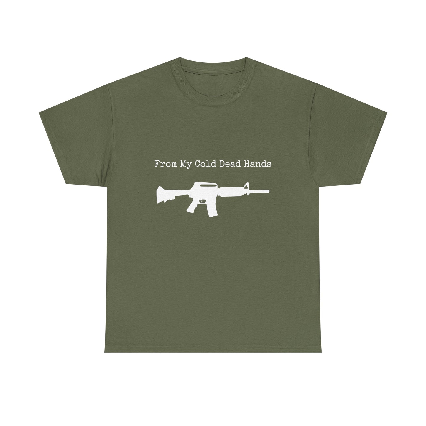 From My Cold Dead Hands AR-15 T-Shirt – Pro 2A Patriotic Conservative Tee
