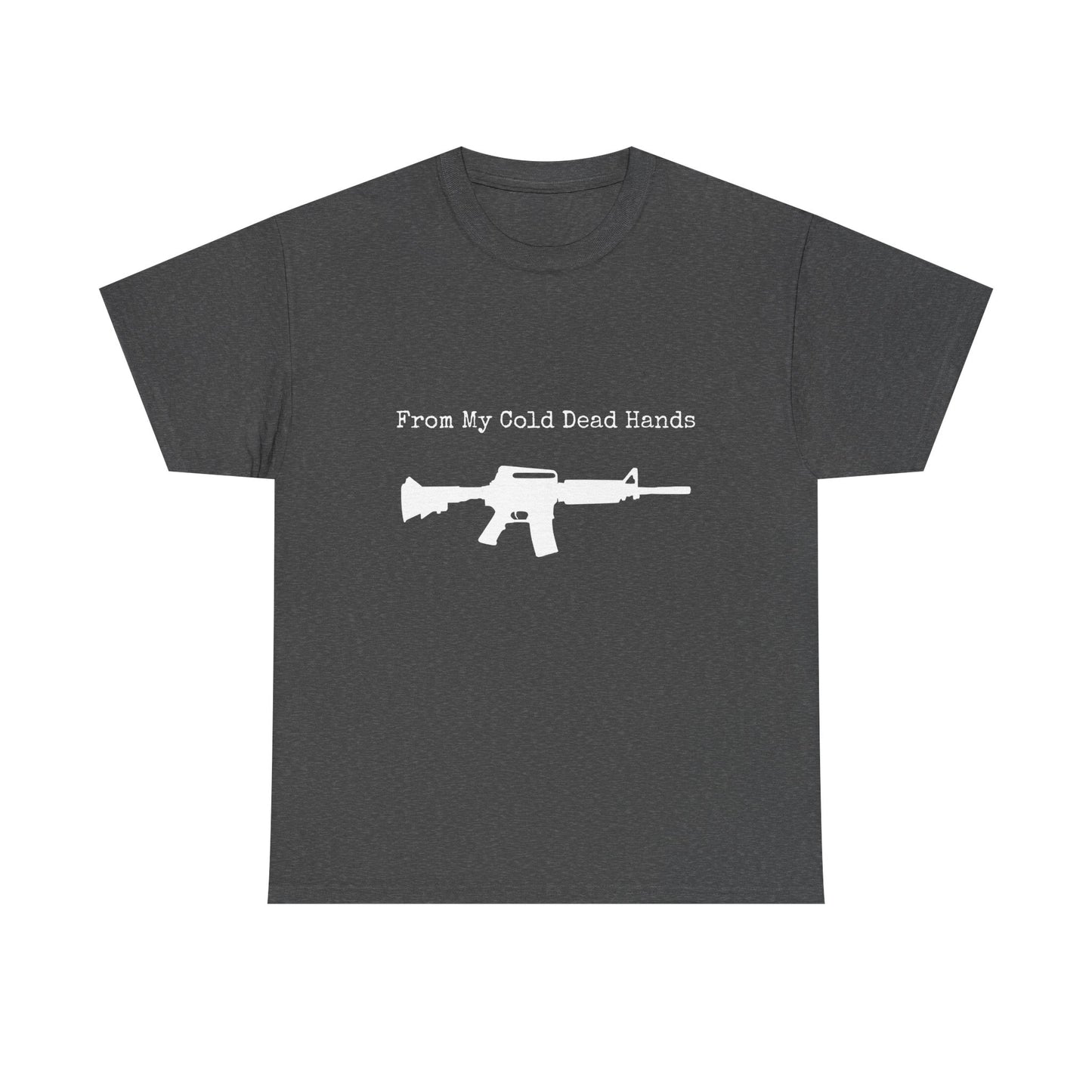 From My Cold Dead Hands AR-15 T-Shirt – Pro 2A Patriotic Conservative Tee