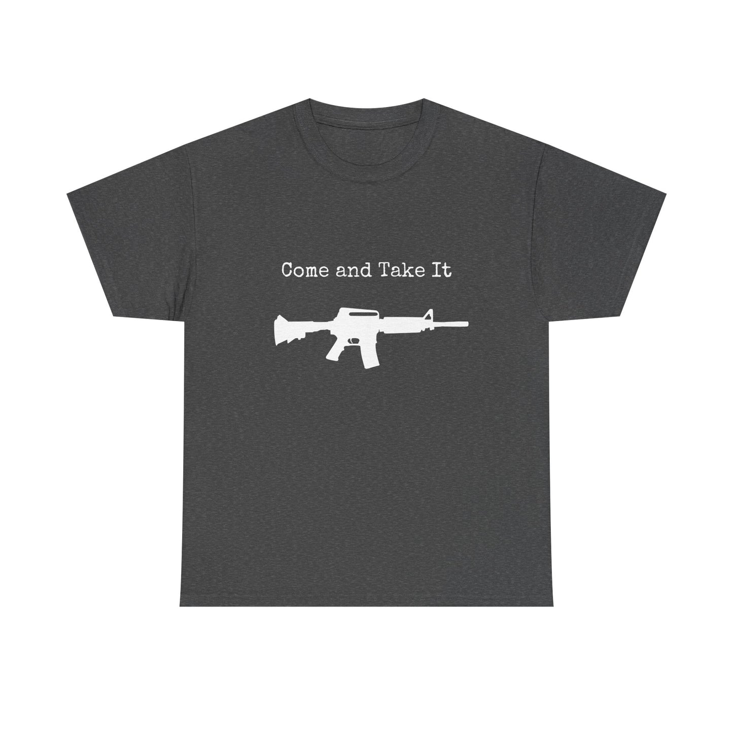 Come and Take It AR-15 T-Shirt – Pro 2A Gun Rights Patriotic Tee for Conservatives & MAGA Supporters
