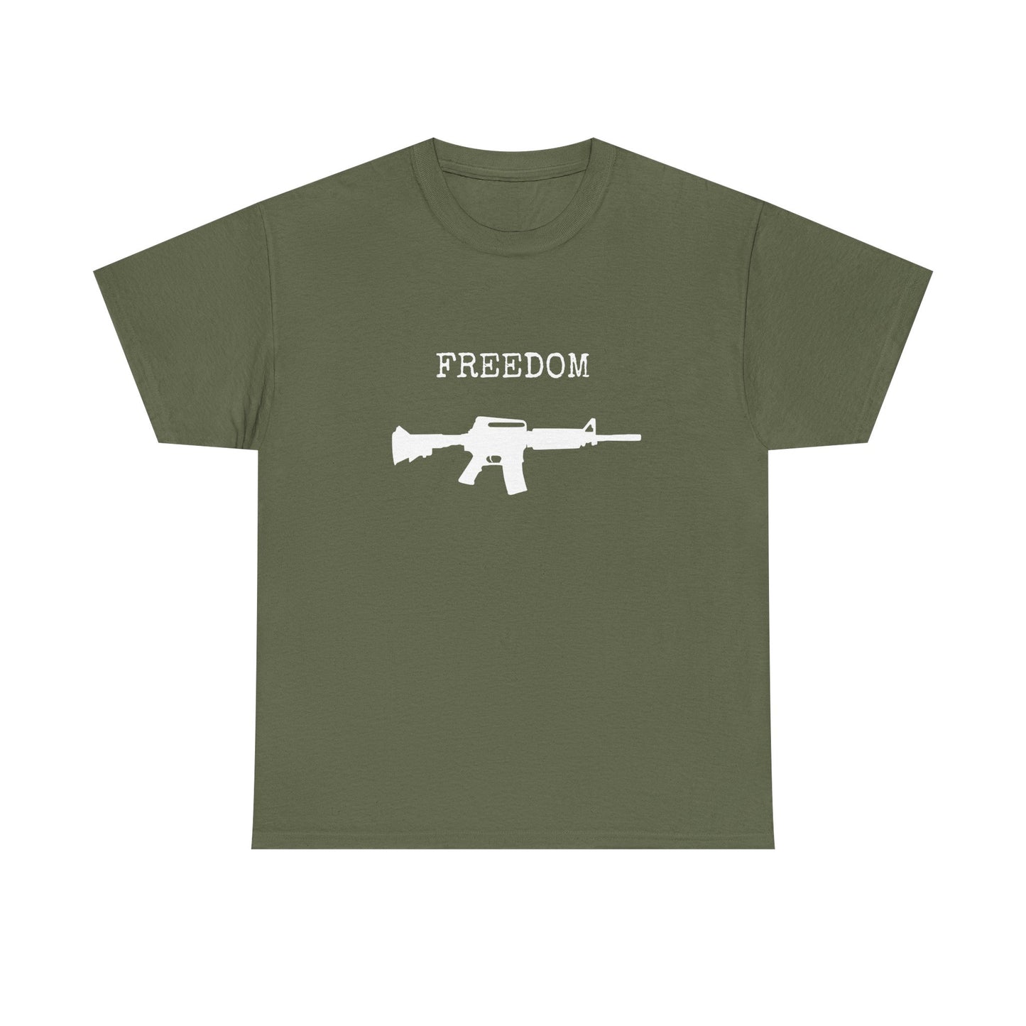 “Freedom AR-15 T-Shirt – Pro 2A Patriotic Gun Rights T-Shirt