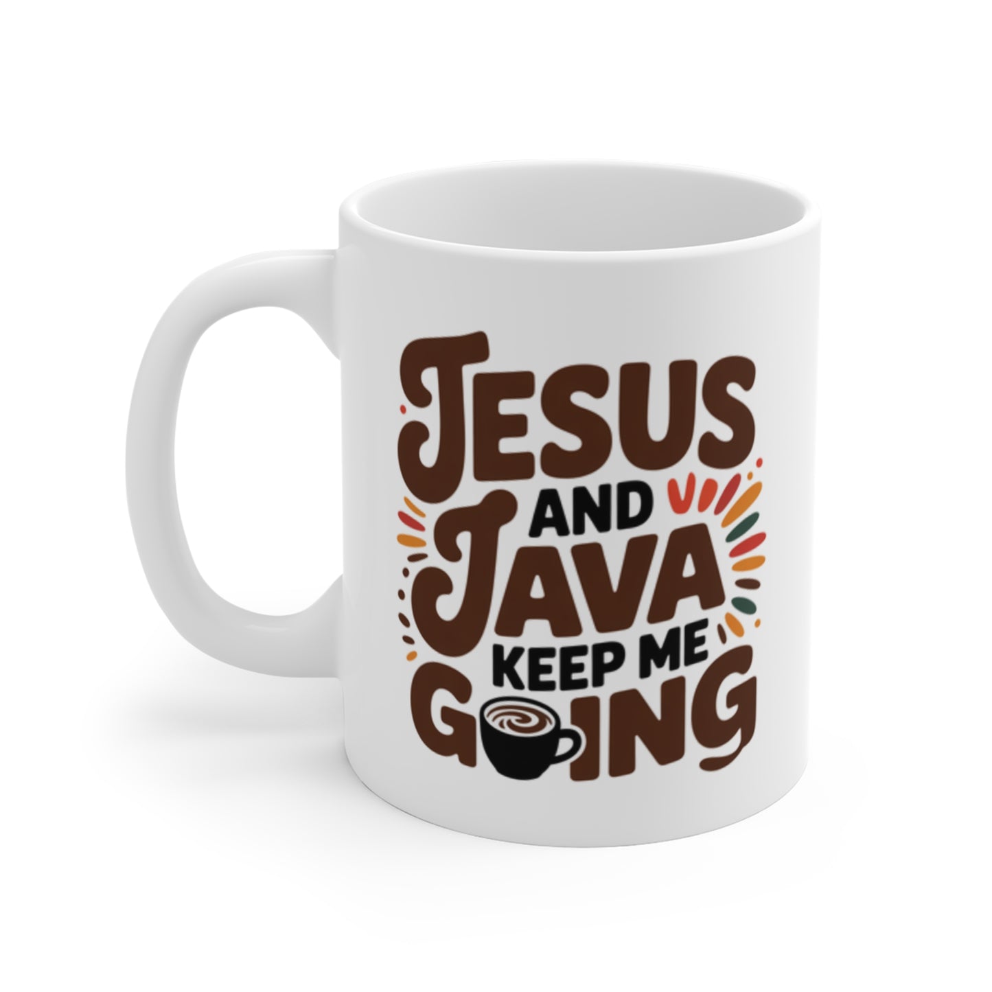 Jesus and Java Mug – Christian Coffee Cup for Faith and Inspiration