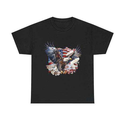 Bald Eagle T-Shirt – Proud American Patriotic USA Tee