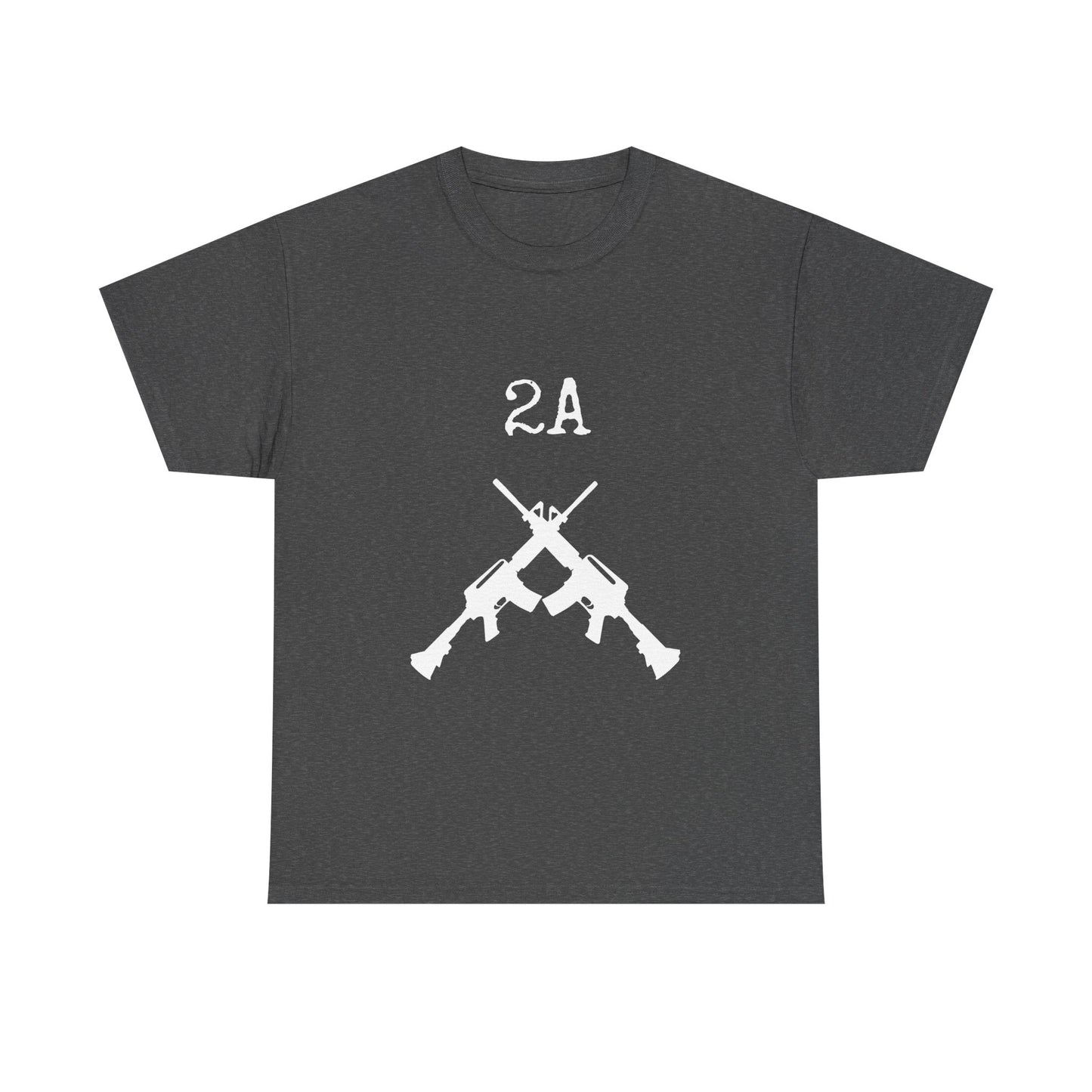 2A Overlapping Rifles T-Shirt – Pro Second Amendment Patriotic Conservative Tee
